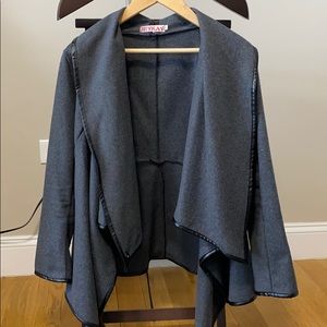 Oversized cape jacket